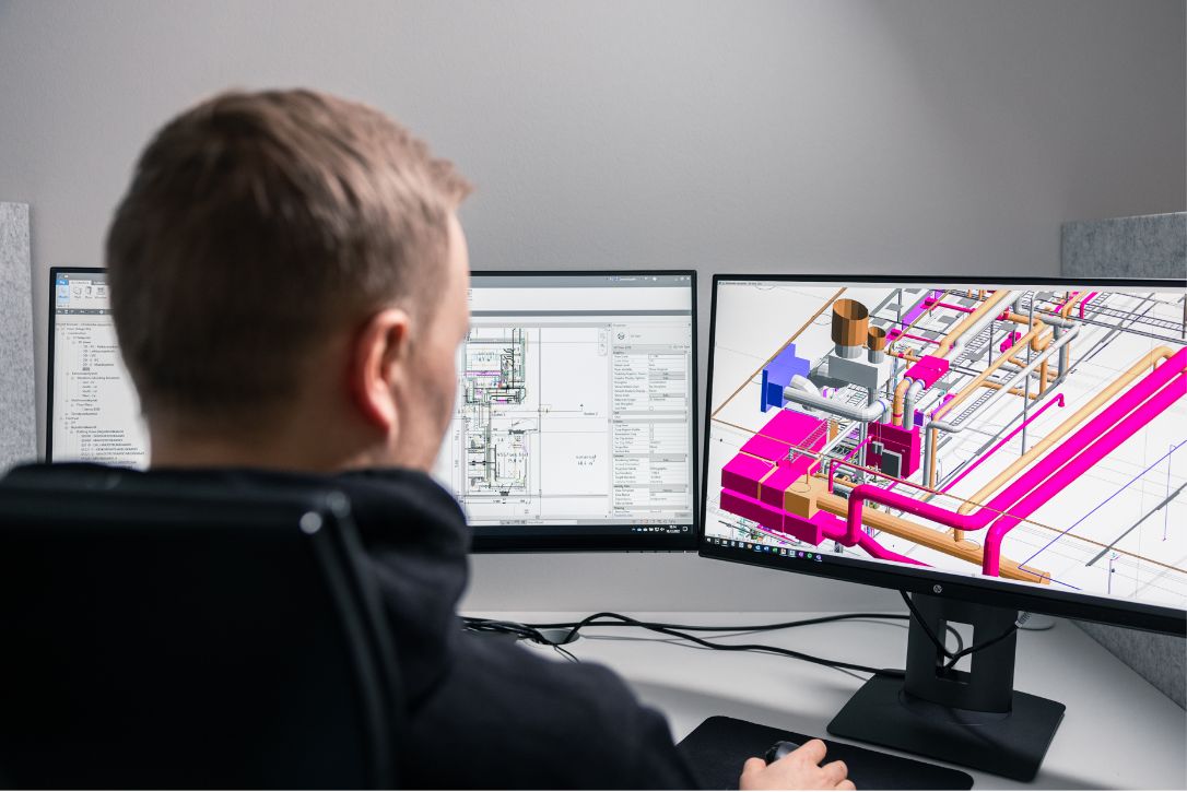 elvak insinööri tietokoneella