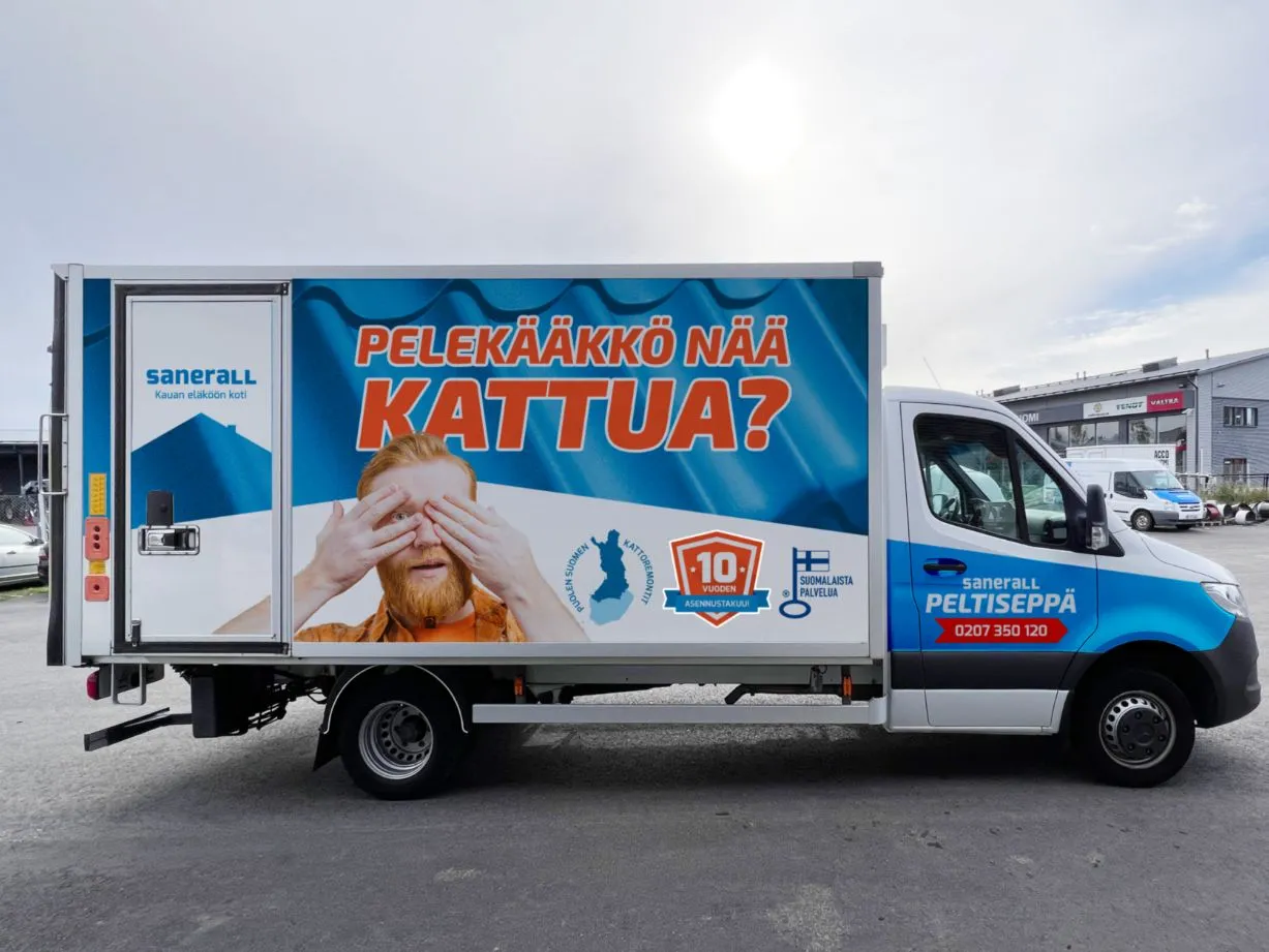 sanerall autoteippaus