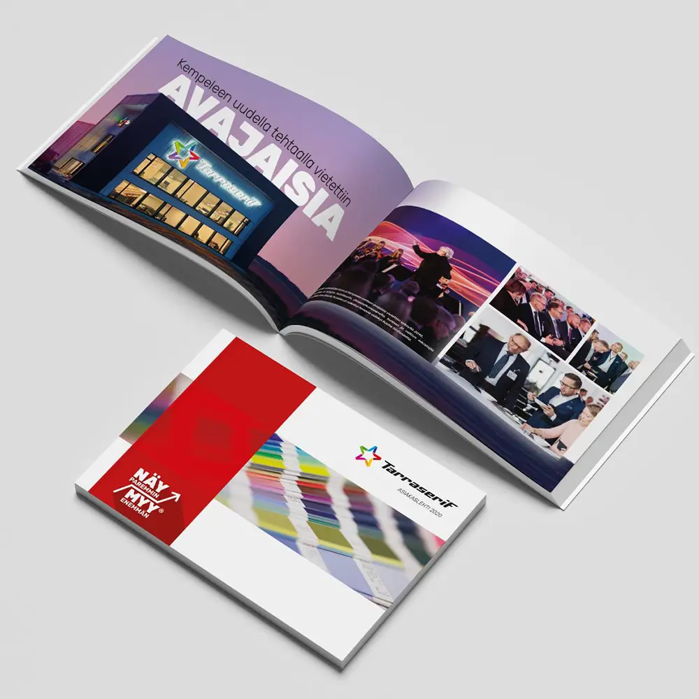 Tarraserif, asiakaslehti markkinointitoimisto oulu mainostoimisto oulu